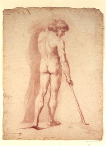 立っている男性のヌード 作： Peter Anton von Verschaffelt
